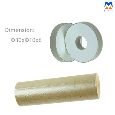 Piezoelektrische keramische Ringe 30x10x6mm für Ultraschallkonverter